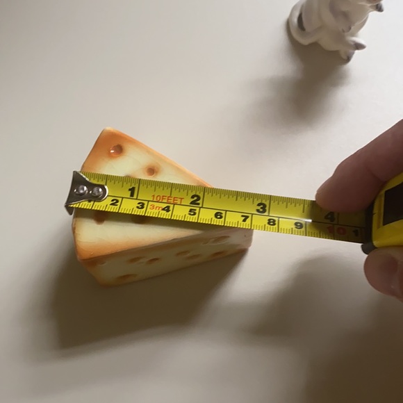 Vintage MCM Mouse & Cheese Slide In Place Salt & Pepper Shakers Set - Great Cond - Picture 9 of 14